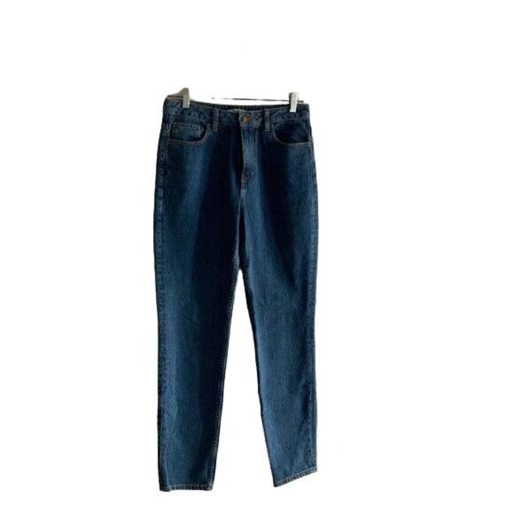FOREVER 21 COTTON DENIM  BLUE JEANS -  4 (FOREVER 21 SIZE "27") OFFICE WEAR - Picture 7 of 12